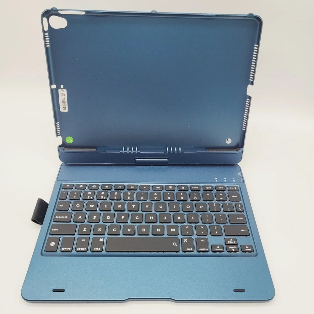 typecase 360° Keyboard Case Backlit iPad 10.2/Pro 10.5/Air 3 w/ Pencil Holder Bl